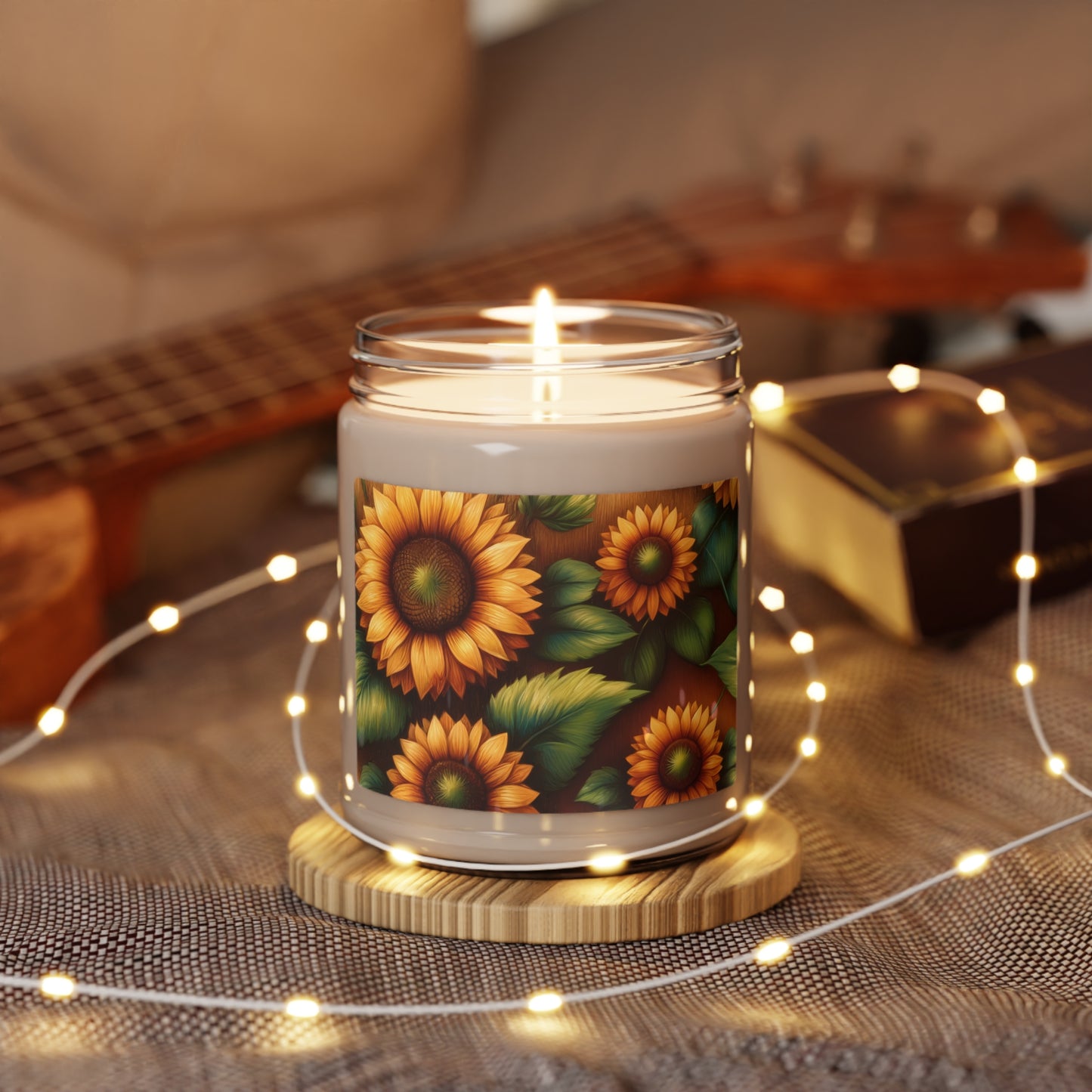 Sunflower - Scented Soy Candle, 9oz