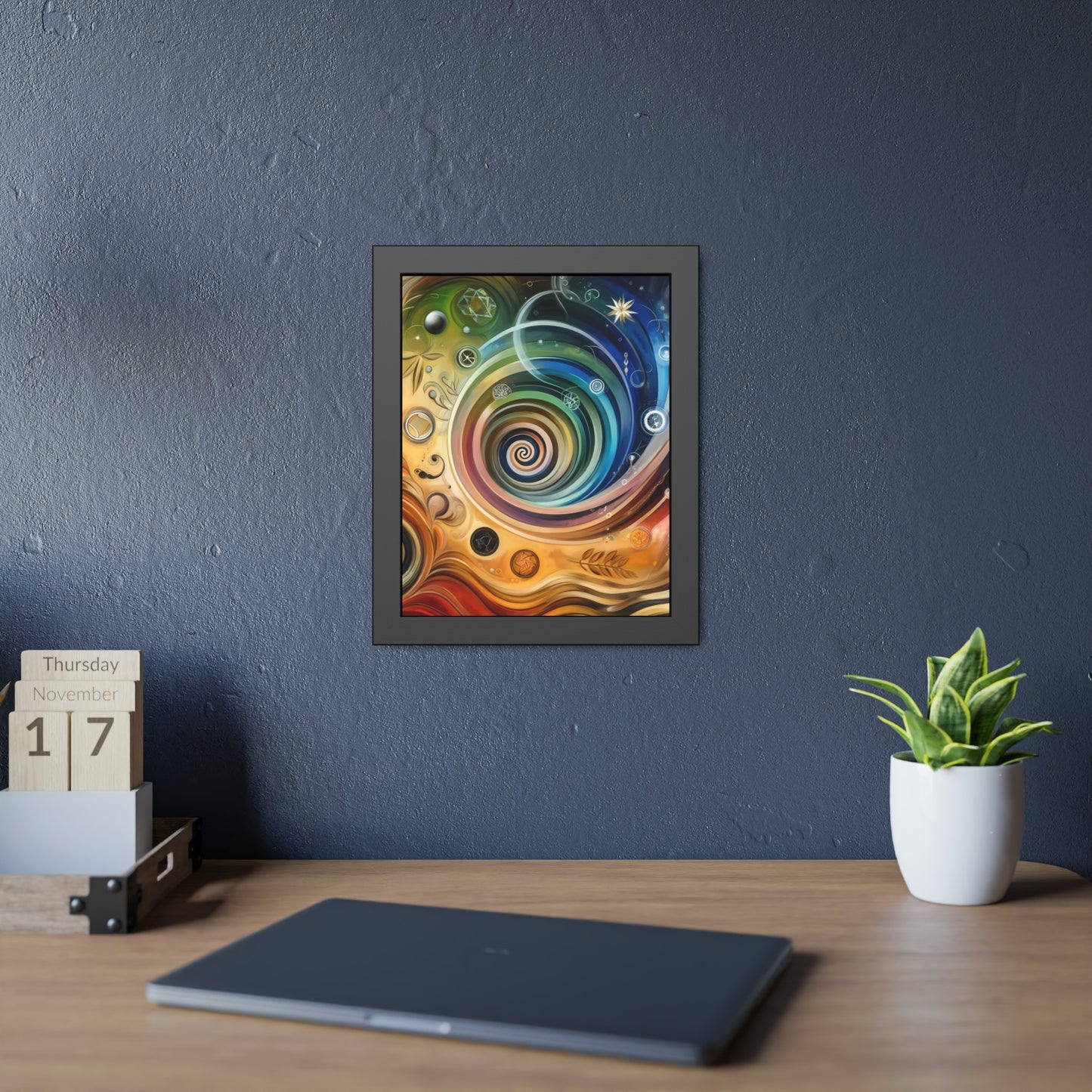 Framed Artwork - Swirlo