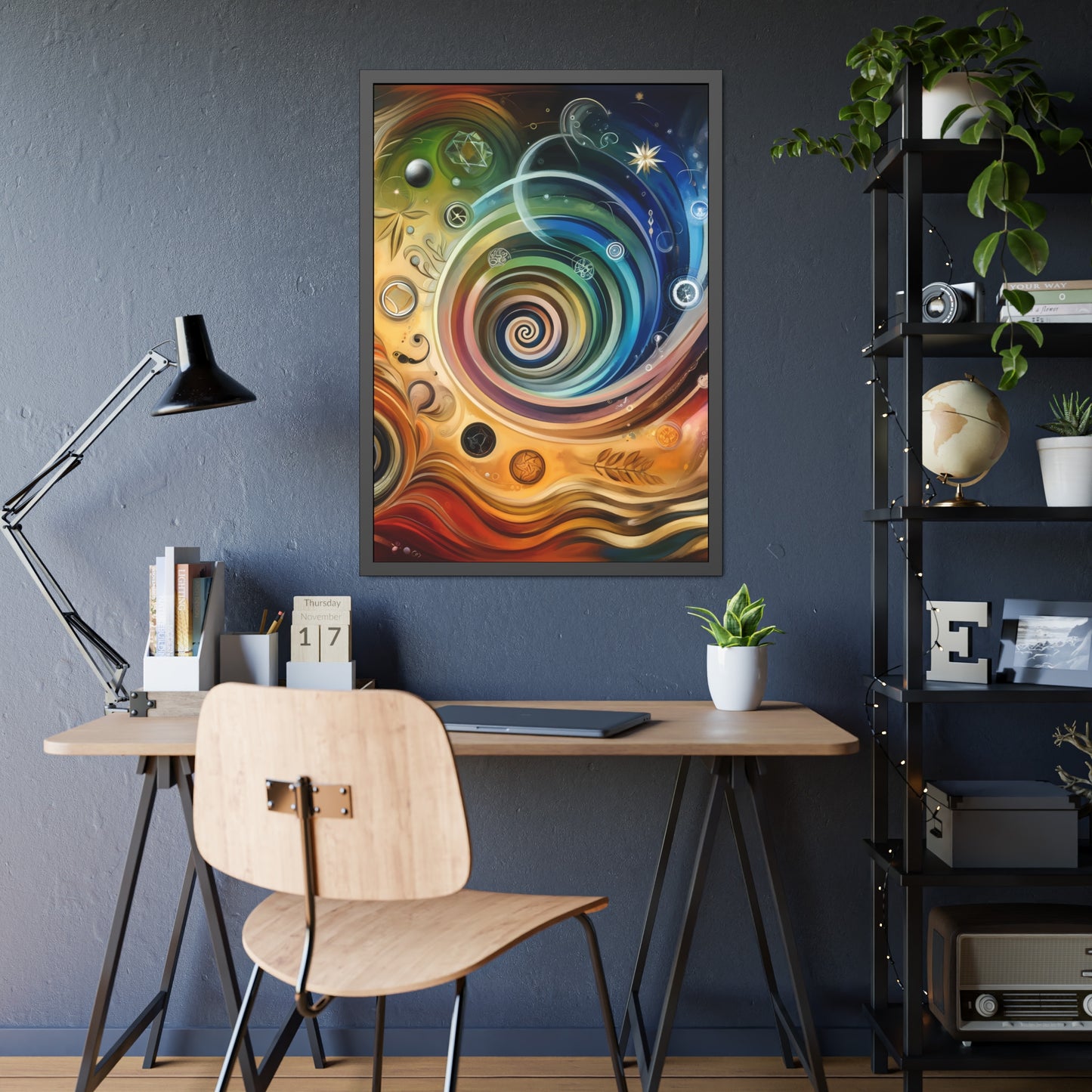 Framed Artwork - Swirlo