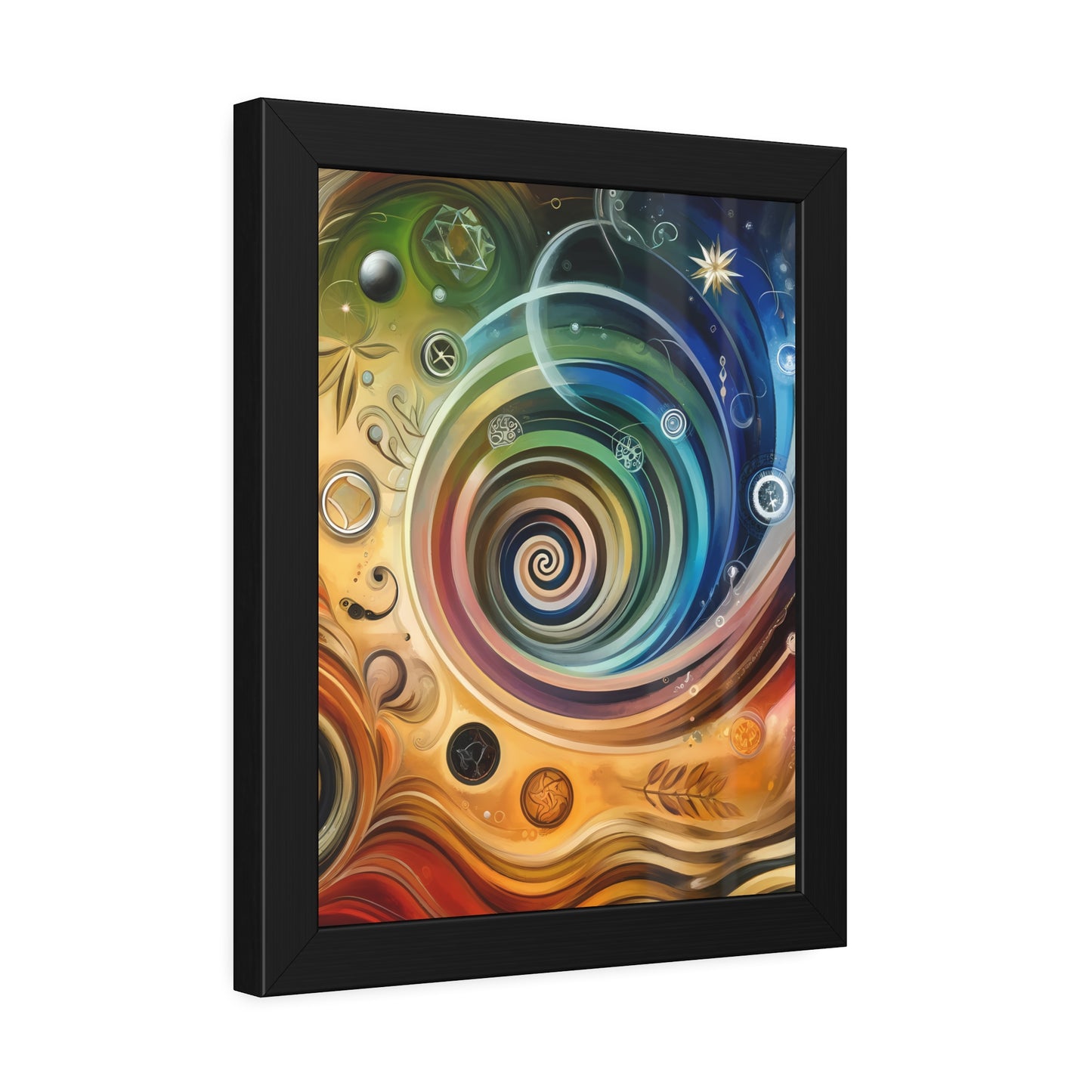 Framed Artwork - Swirlo