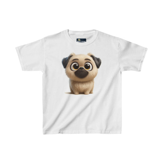 Pug Shirt - Kids Cotton T-Shirt