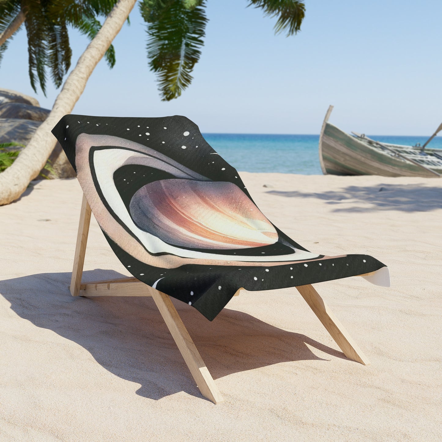 Beach Towel - Saturn